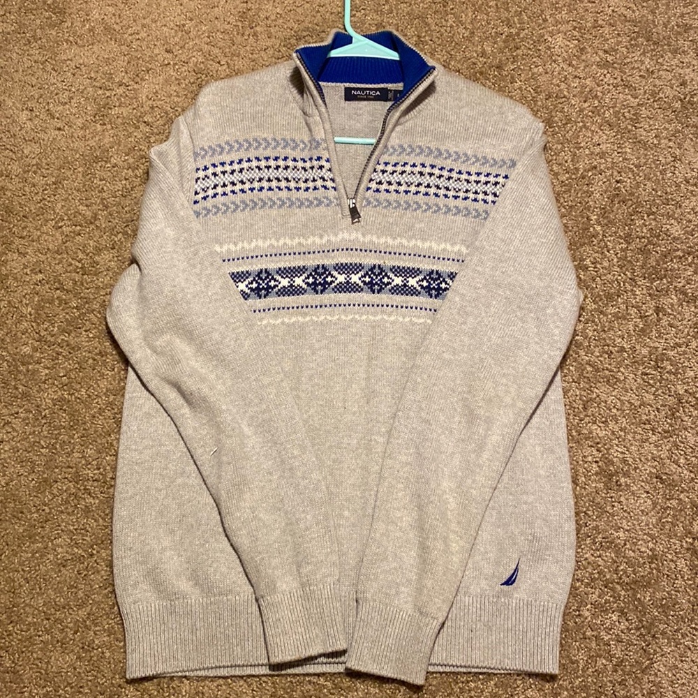 Nautica Zip Up Sweater